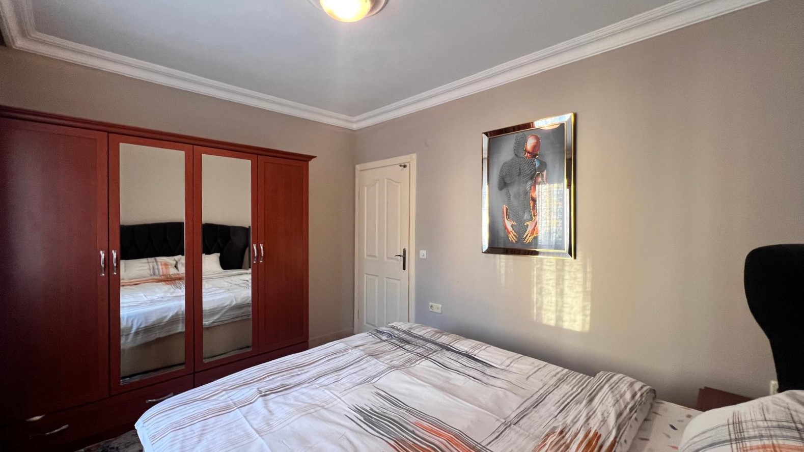 ALANYA MERKEZDE DENİZ KALE MANZARALI EŞYALI DAİRE - 4