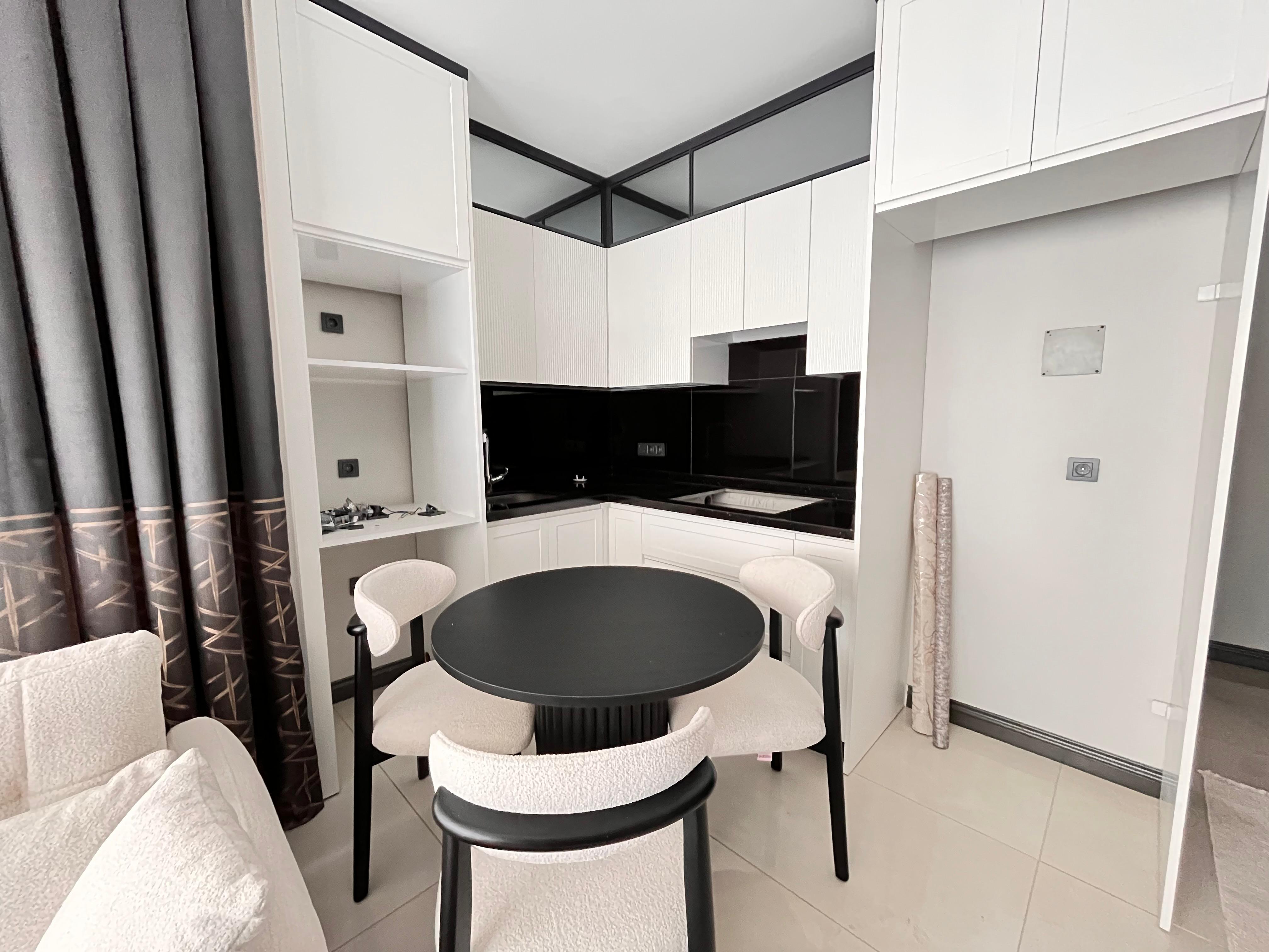 ALANYA HASBAHÇE'DE LÜKS EŞYALI 1+1 DAİRE - 1