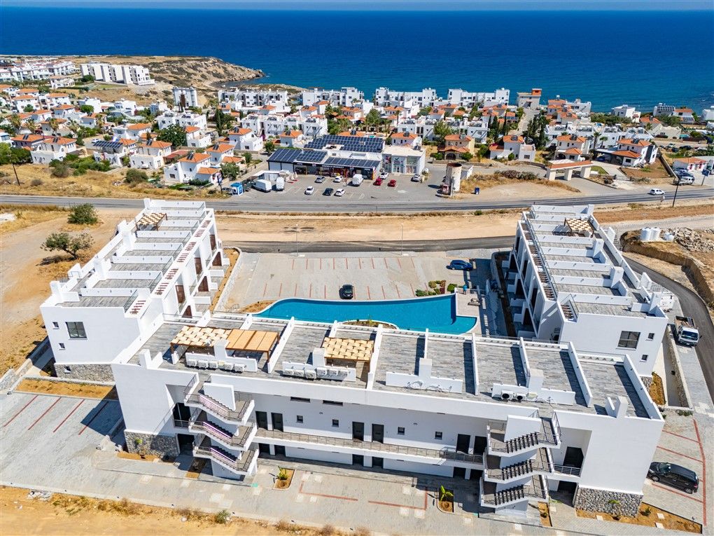 KIBRIS'TA DENİZ MANZARALI 1+1 YATIRIM FIRSATI - 5