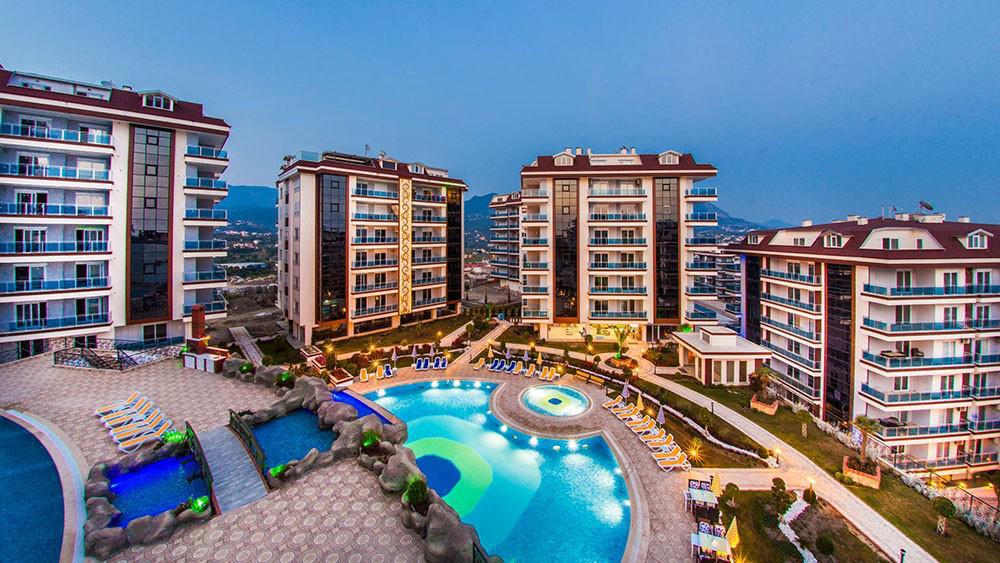 ALANYA CİKCİLLİ'DE LÜKS SİTEDE 2+1 - 10