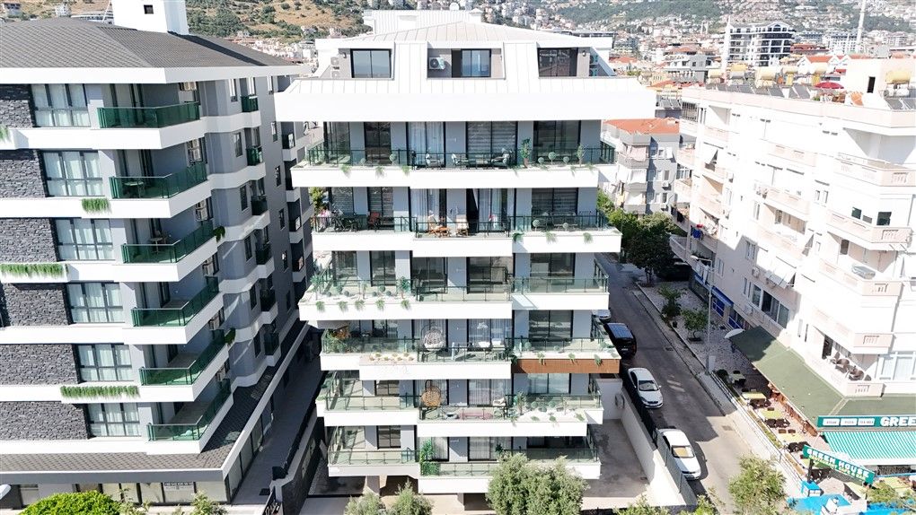 ALANYA CLEOPATRA BÖLGESİNDE LÜKS SİTEDE EŞYALI 1+1 FIRSATI - 12