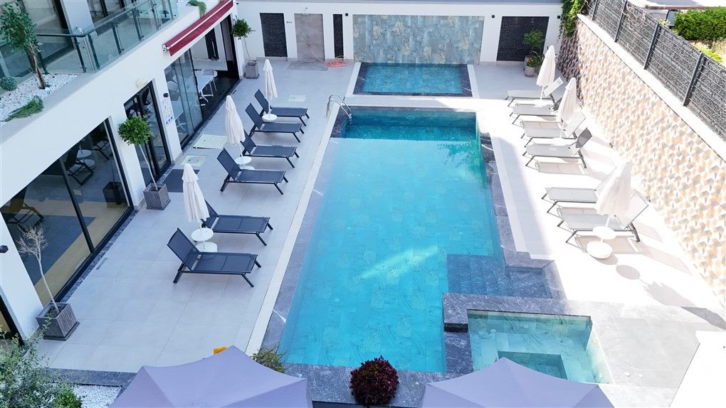ALANYA CLEOPATRA BÖLGESİNDE LÜKS SİTEDE EŞYALI 1+1 FIRSATI - 15