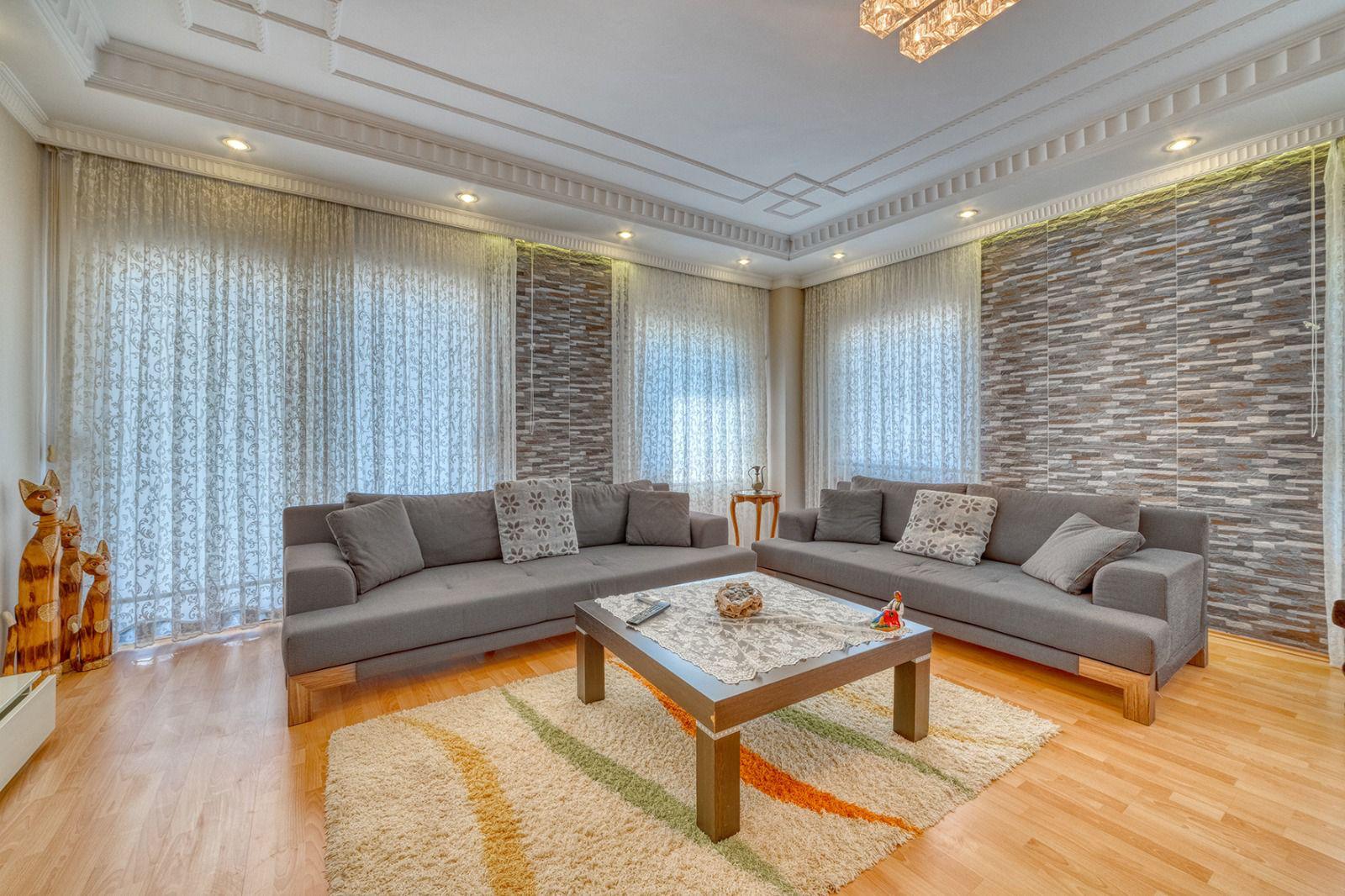 ALANYA MERKEZDE VATANDASLIKLI 4+1 AYRI MUTFAK ESYALI DAİRE FIRSATI - 3