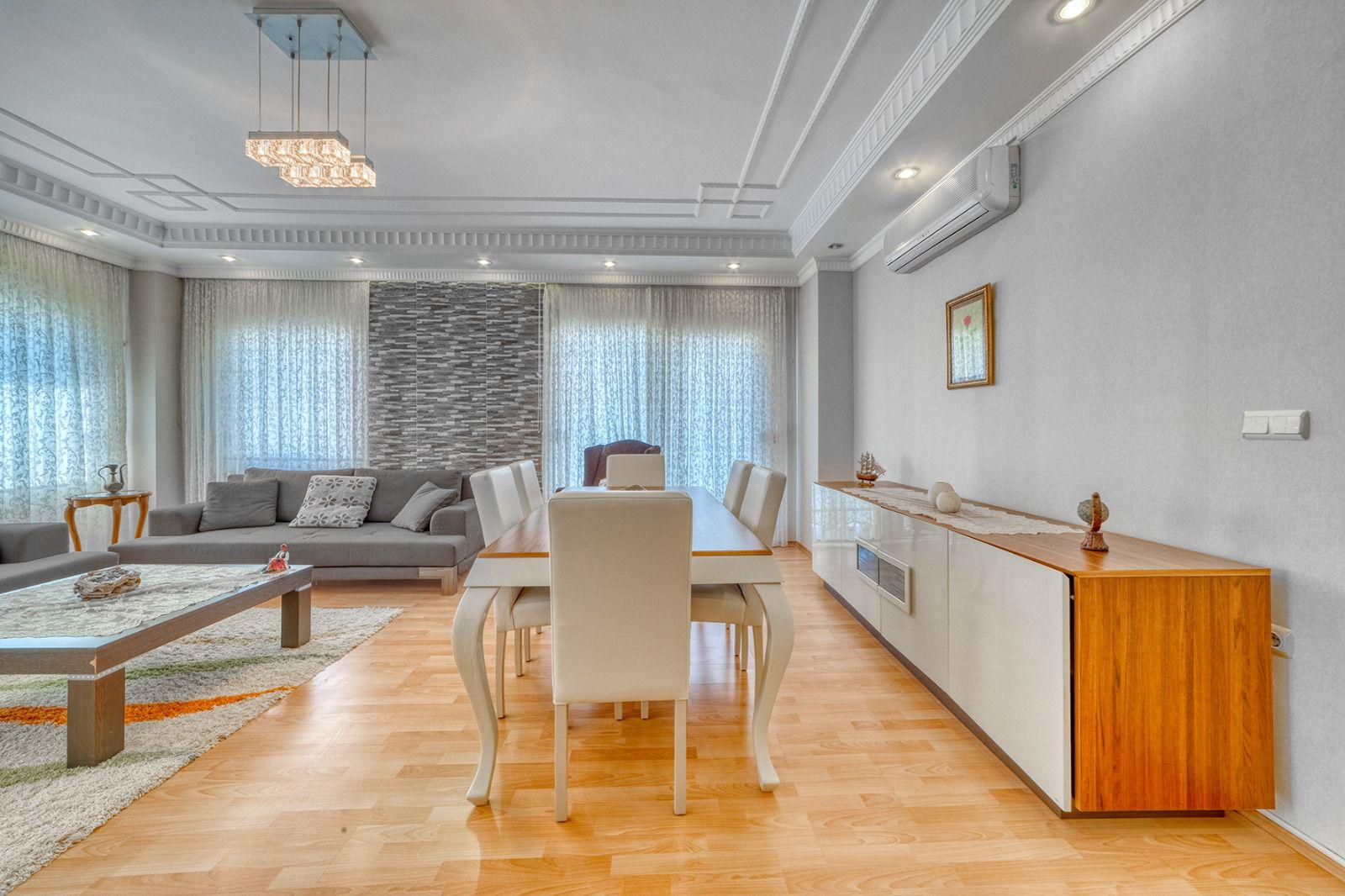 ALANYA MERKEZDE VATANDASLIKLI 4+1 AYRI MUTFAK ESYALI DAİRE FIRSATI - 4