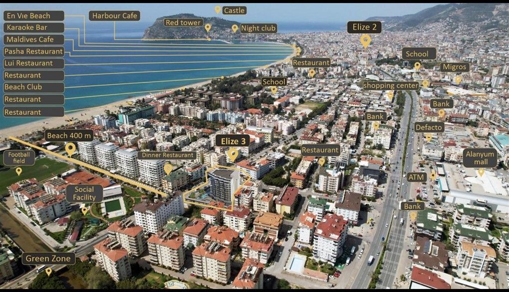 ALANYA CUMHURİYET BÖLGESİNDE 1+1 - 17