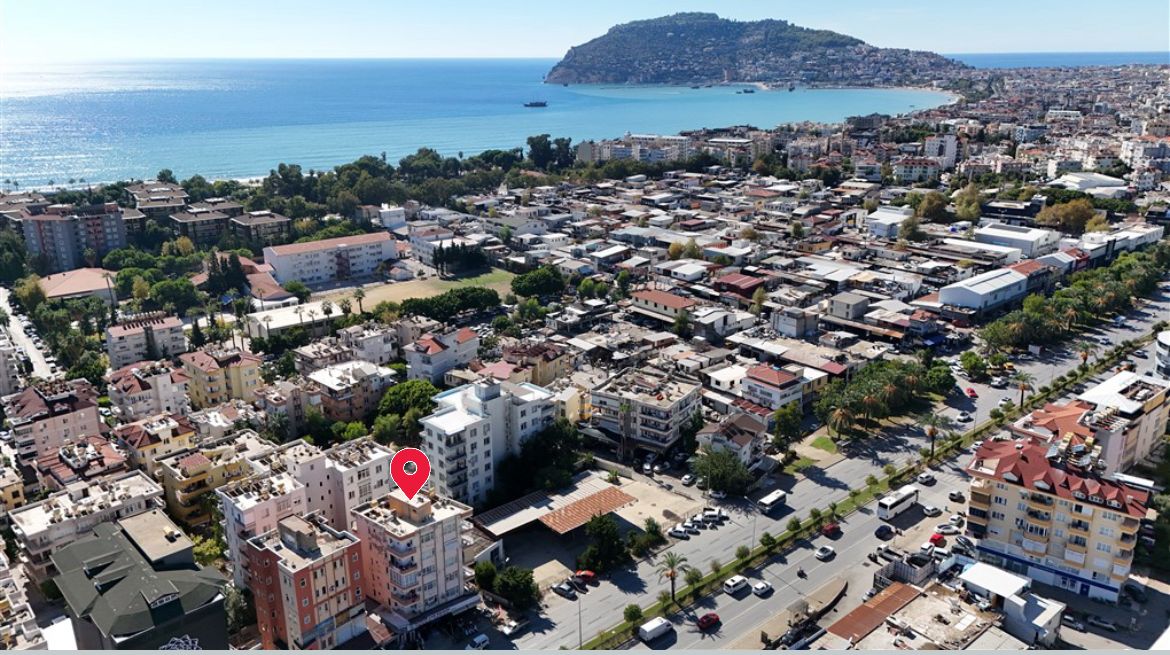 ALANYA CUMHURİYET BÖLGESİNDE YATIRIMLIK AYRI MUTFAK 2+1 FIRSATI - 1