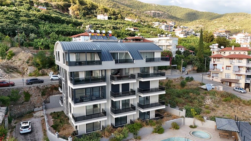 ALANYA BÜYÜKHASBAHÇE'DE ÖZEL DİZAYN EDİLMİŞ DUBLEKS - 13