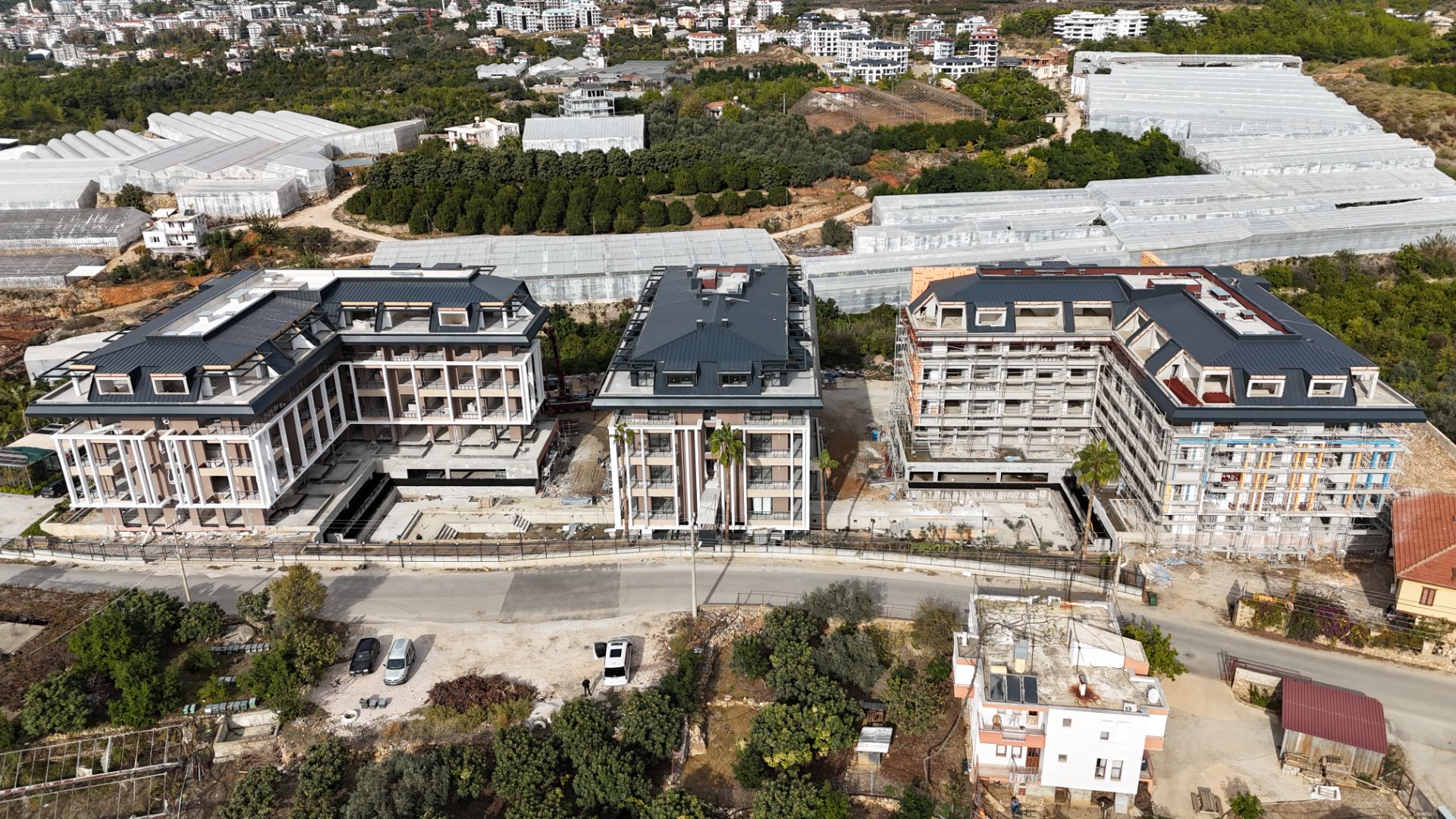 ALANYA OBA BÖLGESİNDE ESYALI 1+1 REZİDANS - 1