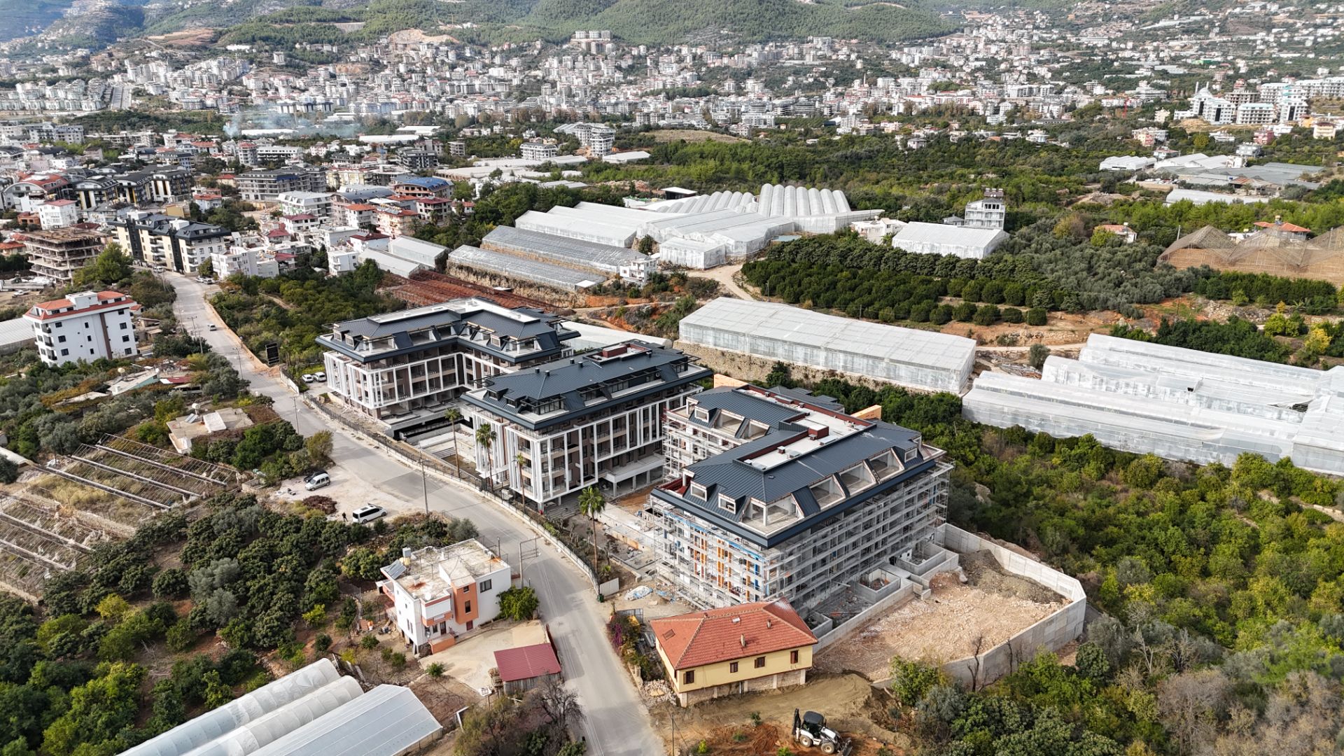ALANYA OBA BÖLGESİNDE ESYALI 1+1 REZİDANS - 3