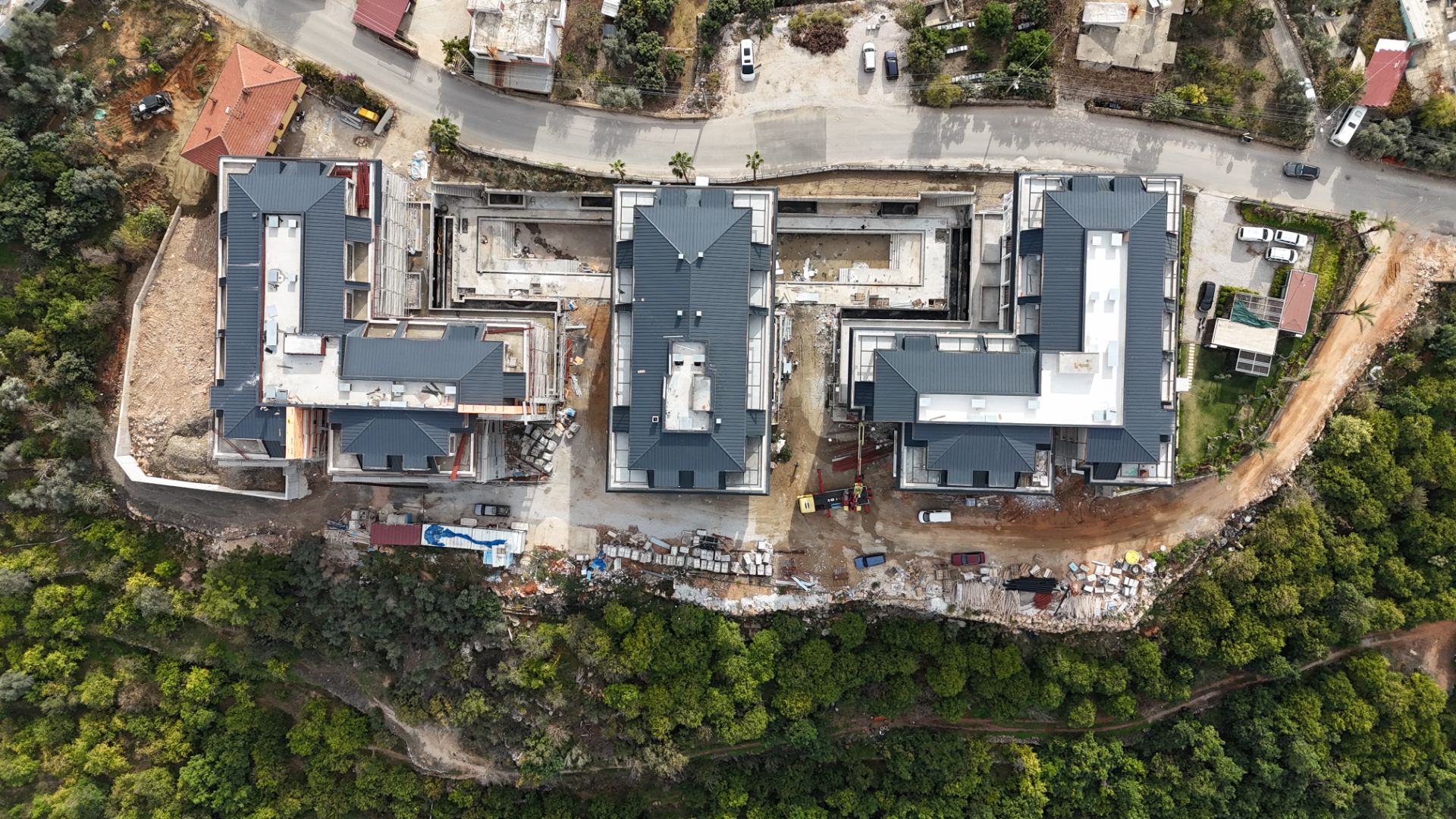 ALANYA OBA BÖLGESİNDE ESYALI 1+1 REZİDANS - 5