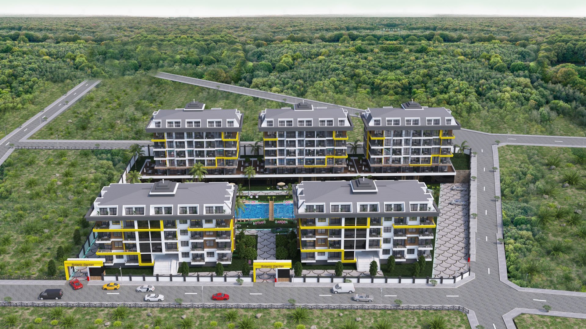 ALANYA KESTEL'DE LÜKS SİTEDE 2+1 DAİRE - 4