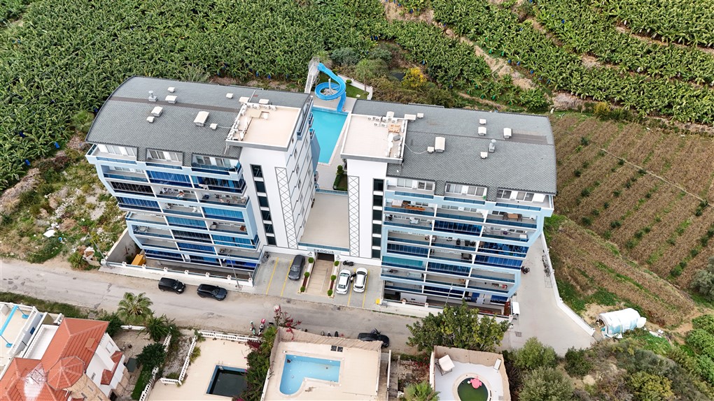 ALANYA MAHMUTLAR'DA EŞYALI 1+1 REZİDANS - 4