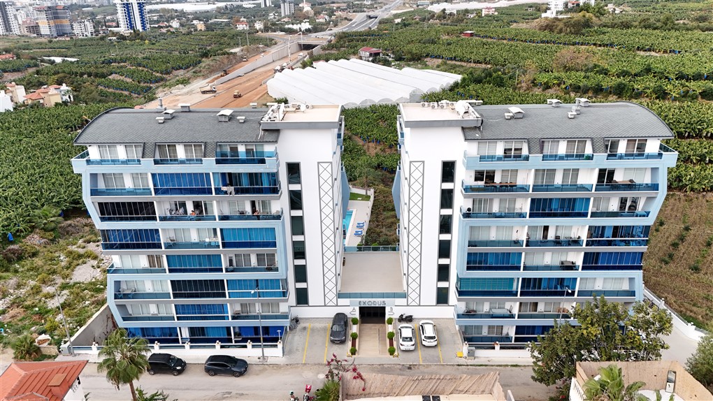 ALANYA MAHMUTLAR'DA EŞYALI 1+1 REZİDANS - 5