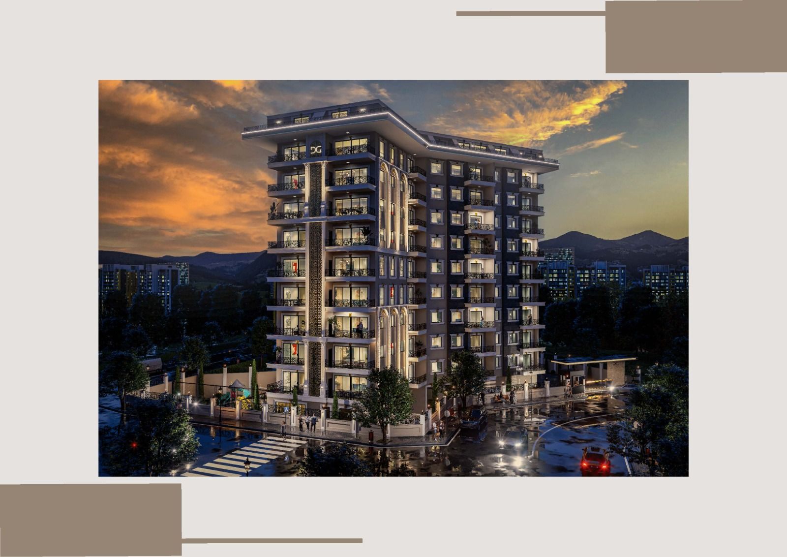 ALANYA MERKEZDE TAKSİTLİ LÜKS 3+1 REZİDANS - 1