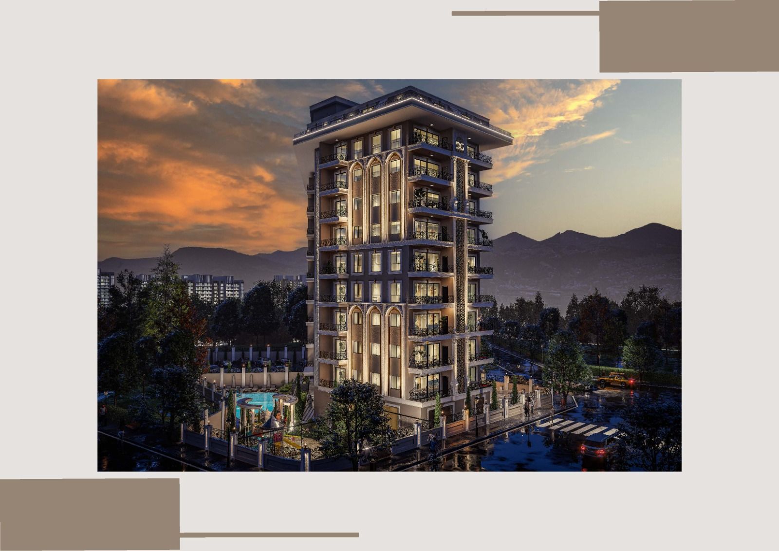 ALANYA MERKEZDE TAKSİTLİ LÜKS 3+1 REZİDANS - 2