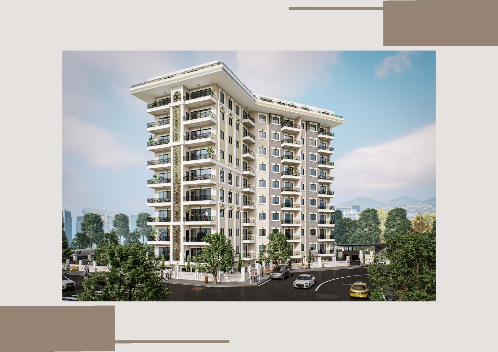 ALANYA MERKEZDE TAKSİTLİ LÜKS 3+1 REZİDANS - 3