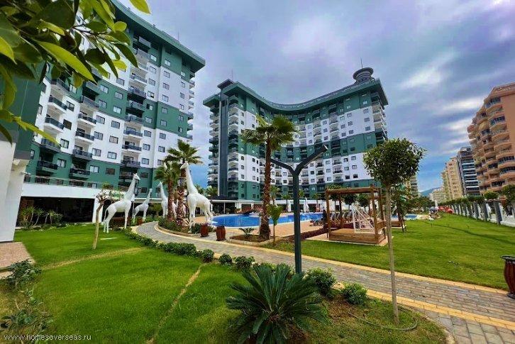ALANYA MAHMUTLARDA LÜKS REZİDANS 1+1 FIRSATI - 1
