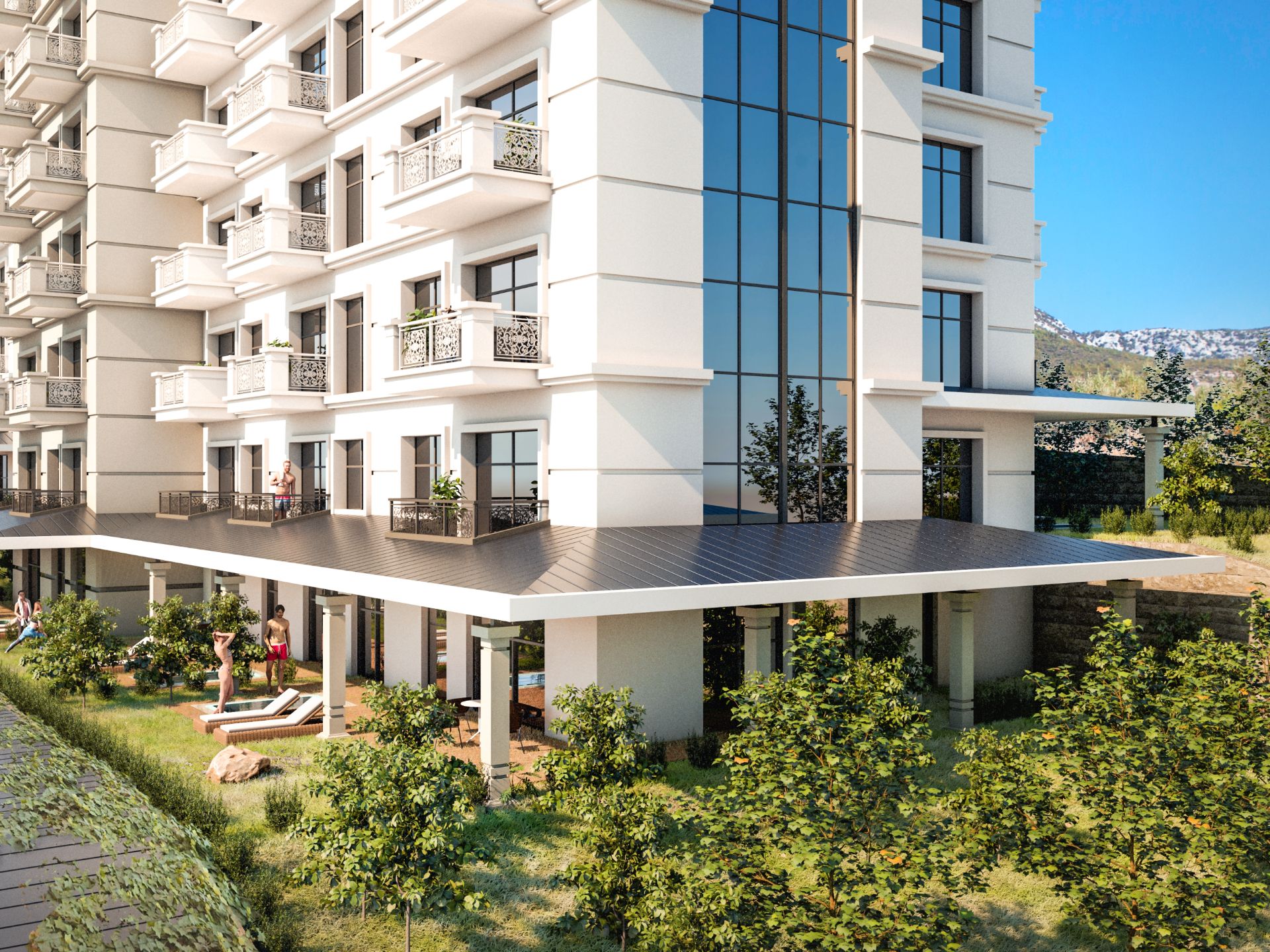ALANYA MAHMUTLARDA 2+1 LÜKS SİTE - 8