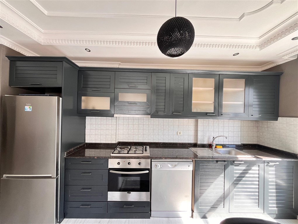 ALANYA MAHMUTLARDA EŞYALI 2+1 GENİŞ DAİRE - 14