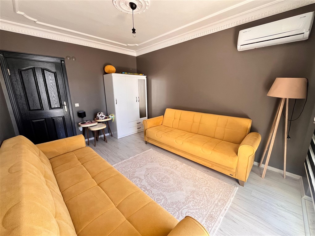 ALANYA MAHMUTLARDA EŞYALI 2+1 GENİŞ DAİRE - 17