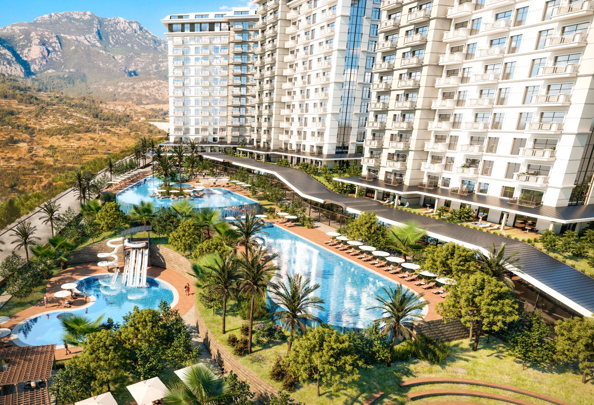 ALANYA MAHMUTLARDA 3+1 ÖZEL BAHÇELİ LÜKS DAİRE - 1