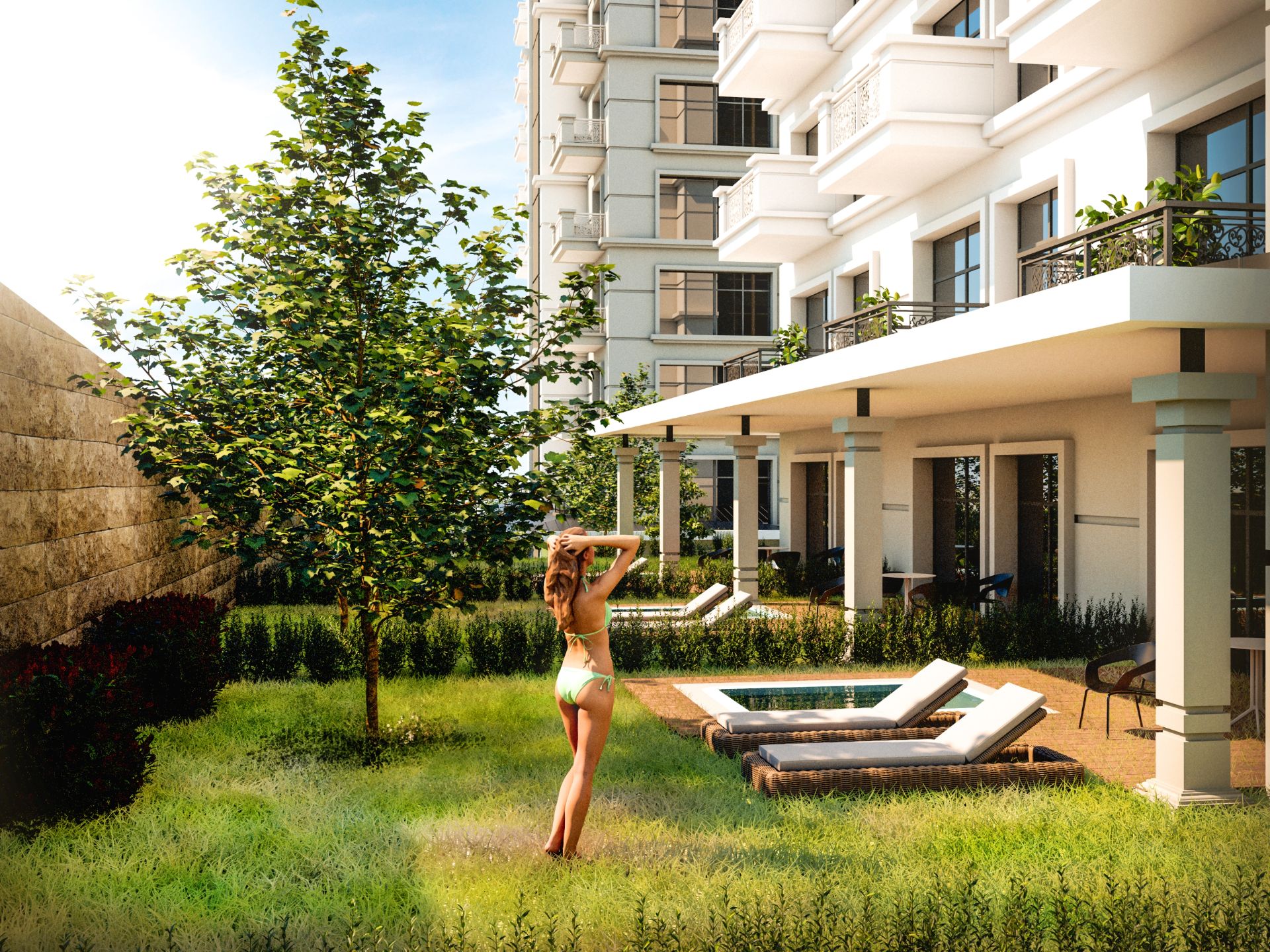 ALANYA MAHMUTLARDA 3+1 ÖZEL BAHÇELİ LÜKS DAİRE - 7