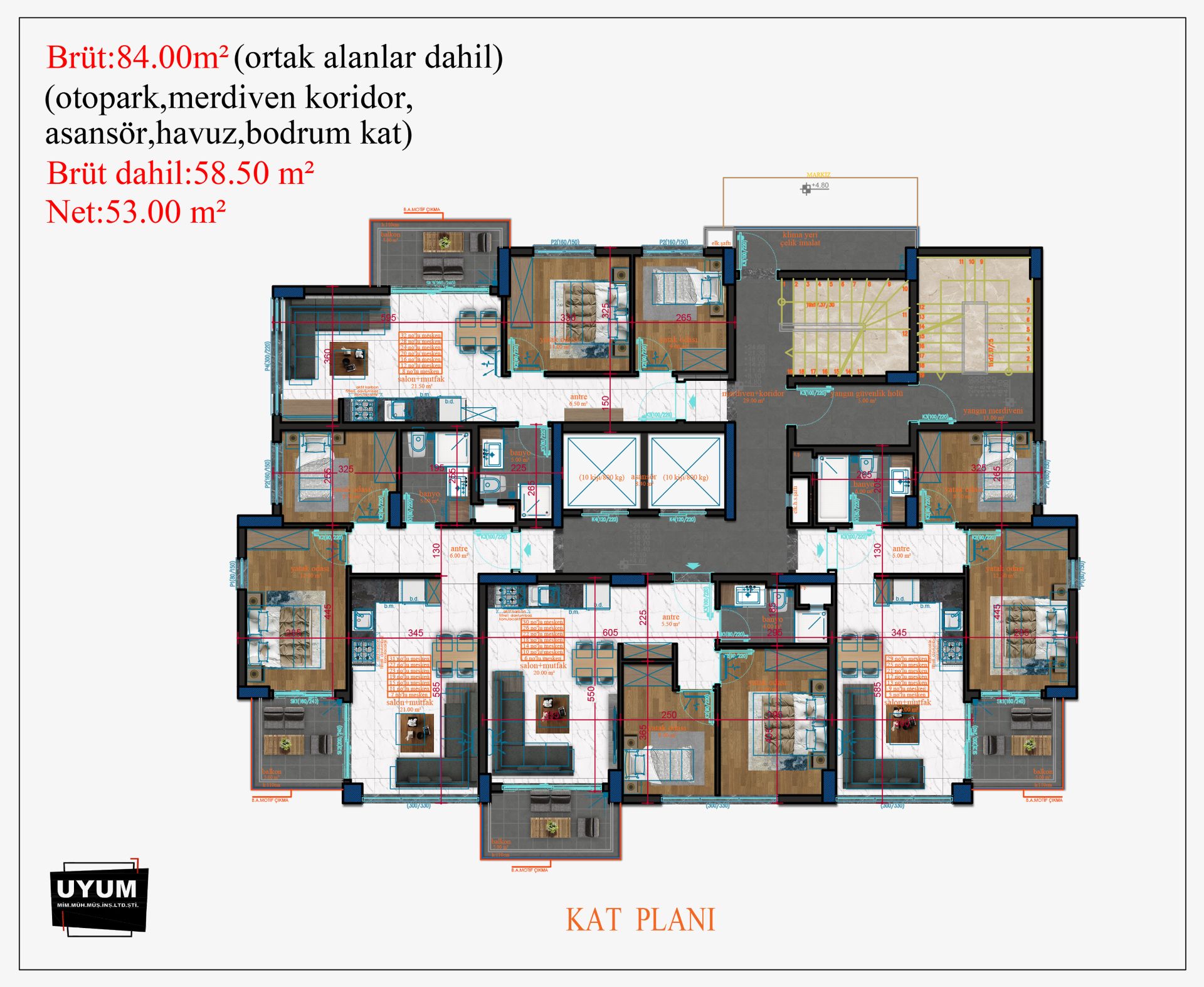ALANYA MERKEZDE GÖRKEMLİ PROJEDE YATIRIM FIRSATI - 20