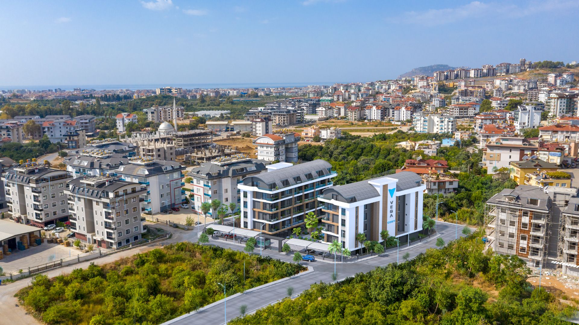 ALANYA OBA'DA LÜKS SİTEDE TAKSİTLİ YATIRIM FIRSATI - 10