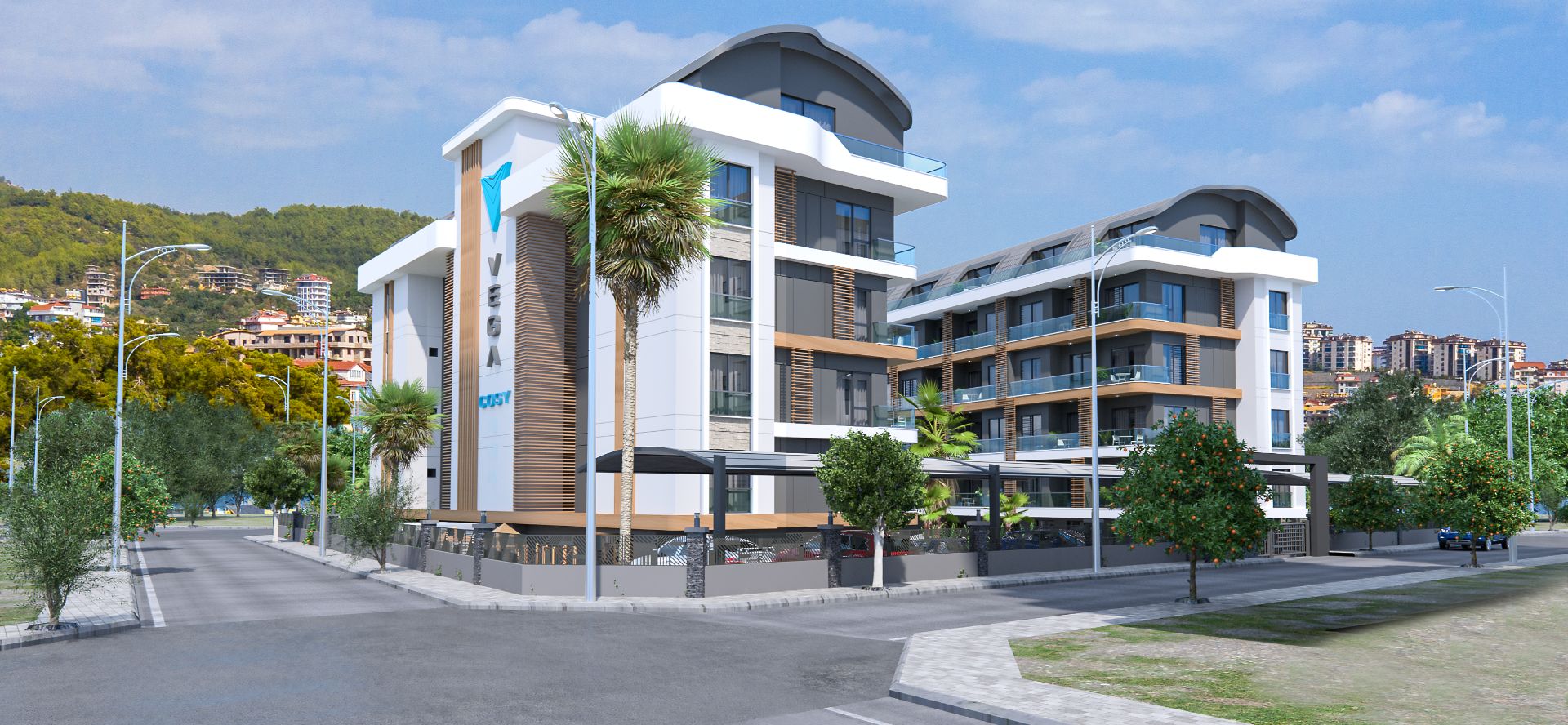 ALANYA OBA'DA LÜKS SİTEDE TAKSİTLİ YATIRIM FIRSATI - 13