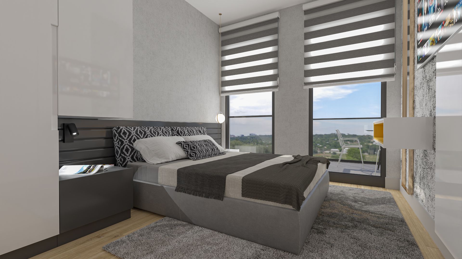 ALANYA KESTEL BÖLGESİNDE 1+1---2+1---4+1 PROJEDEN YATIRIM FIRSATI - 5