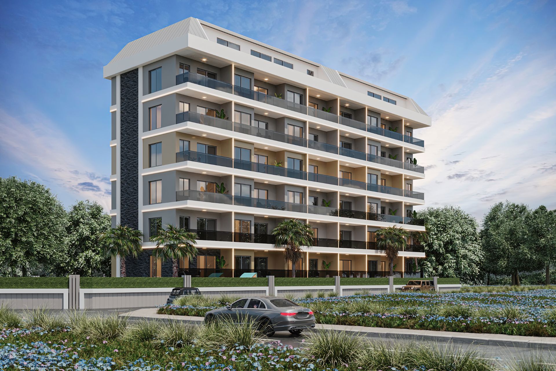 ALANYA MAHMUTLAR BÖLGESİNDE LÜKS PROJE FIRSATI - 1