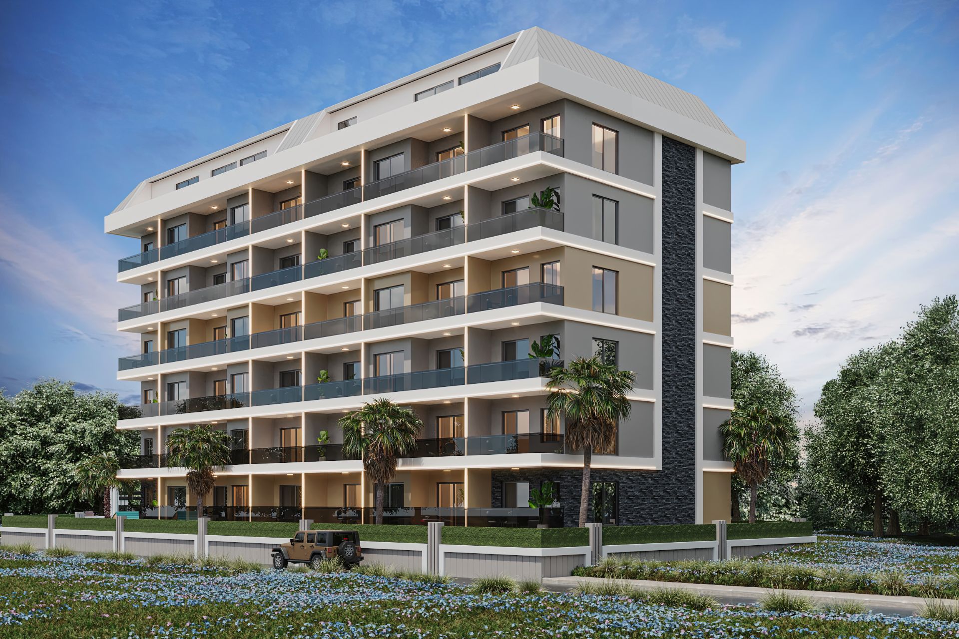 ALANYA MAHMUTLAR BÖLGESİNDE LÜKS PROJE FIRSATI - 2
