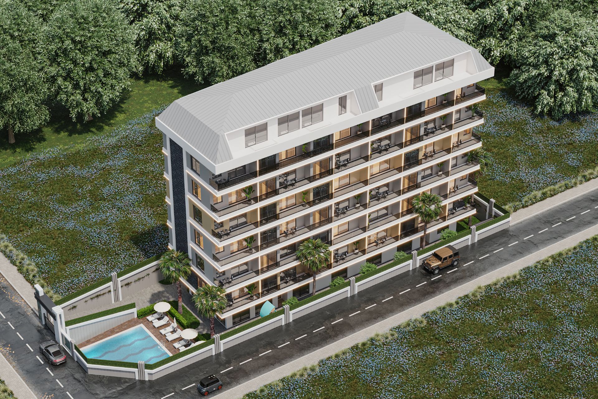 ALANYA MAHMUTLAR BÖLGESİNDE LÜKS PROJE FIRSATI - 4
