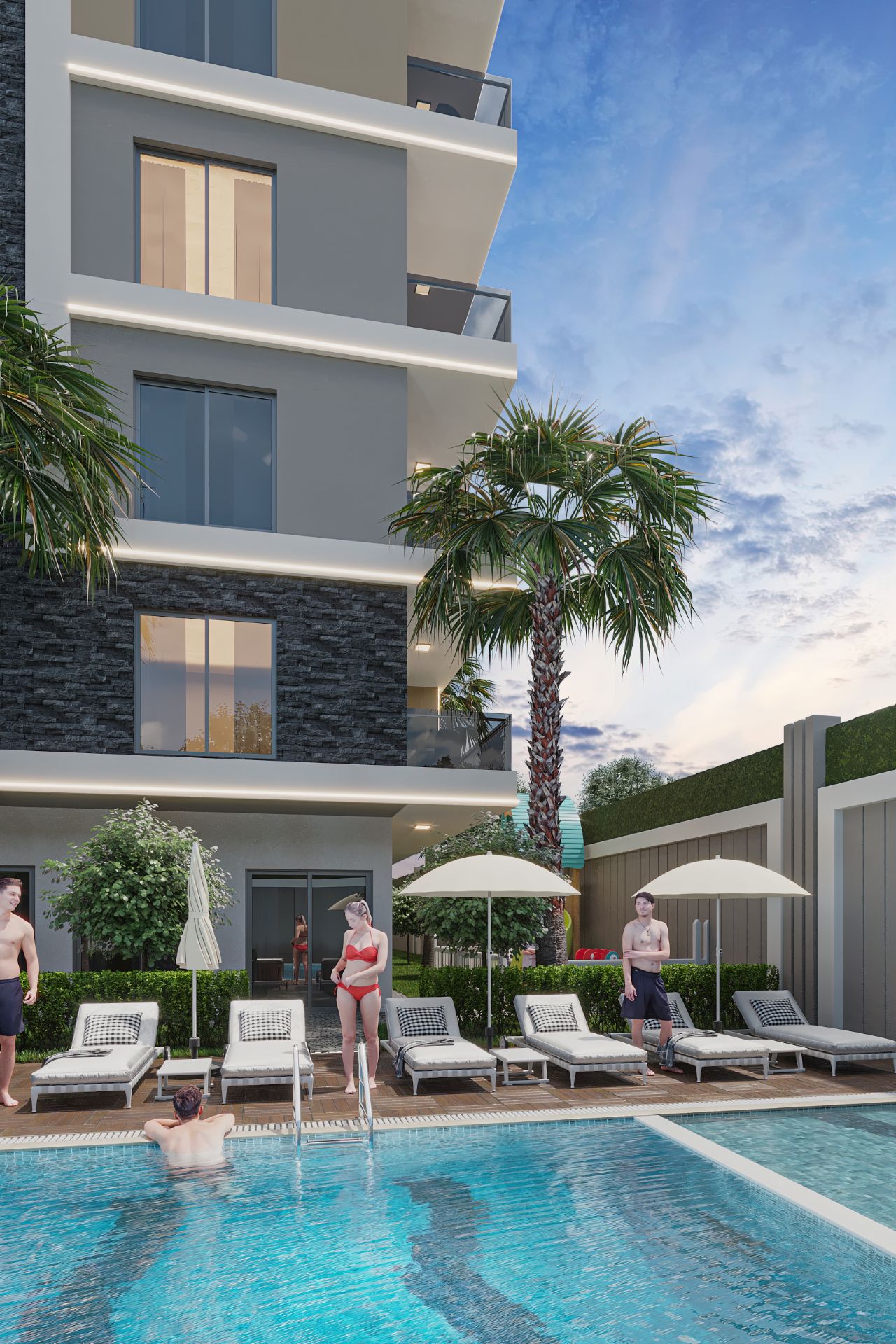 ALANYA MAHMUTLAR BÖLGESİNDE LÜKS PROJE FIRSATI - 14