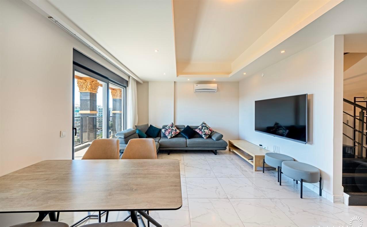 AVSALLAR BÖLGESİNDE LÜKS EŞYALI PENTHOUSE - 12