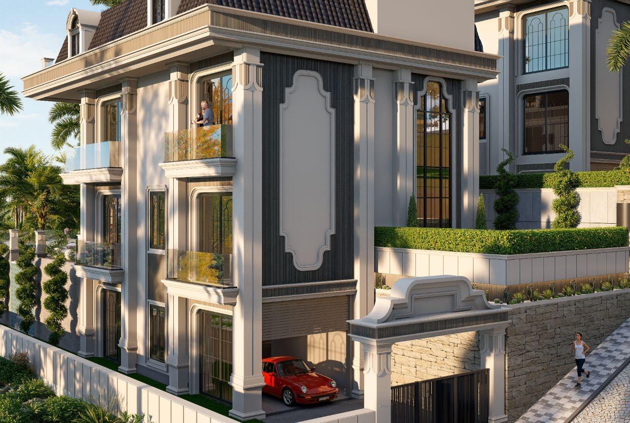 FLOW VILLAS – Alanya Tepe'de Deniz ve Kale Manzaralı 8+1 Lüks Villalar - 6