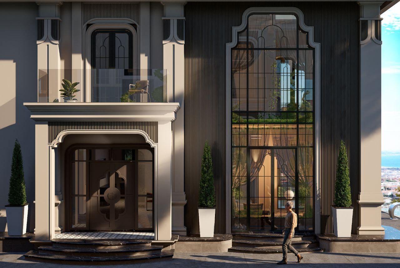 FLOW VILLAS – Alanya Tepe'de Deniz ve Kale Manzaralı 8+1 Lüks Villalar - 8