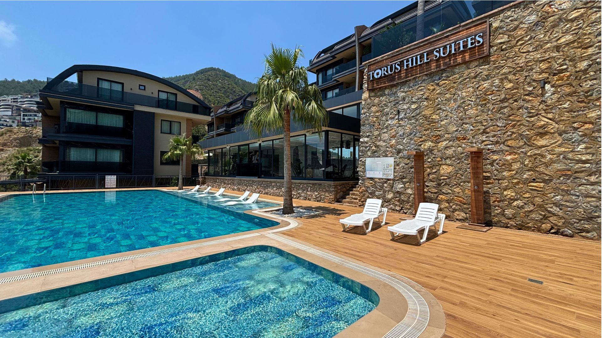 ALANYA TEPE TORUS HILL'DE SATILIK LÜKS 4+1 BAHÇE DUBLEKS - 25