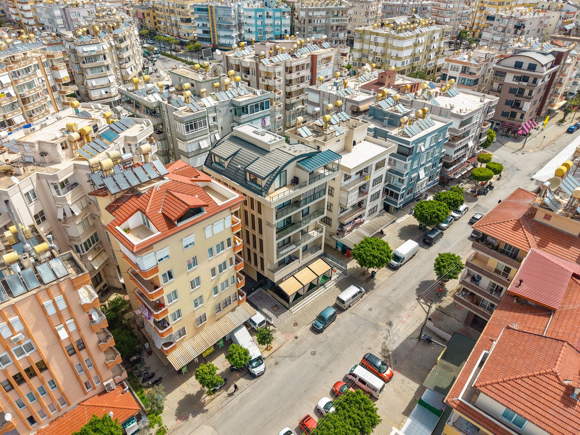 ALANYA MERKEZ – CLEOPATRA BÖLGESİNDE SOHO ELEMENTAL'DE SATILIK 1+1 DAİRE - 1