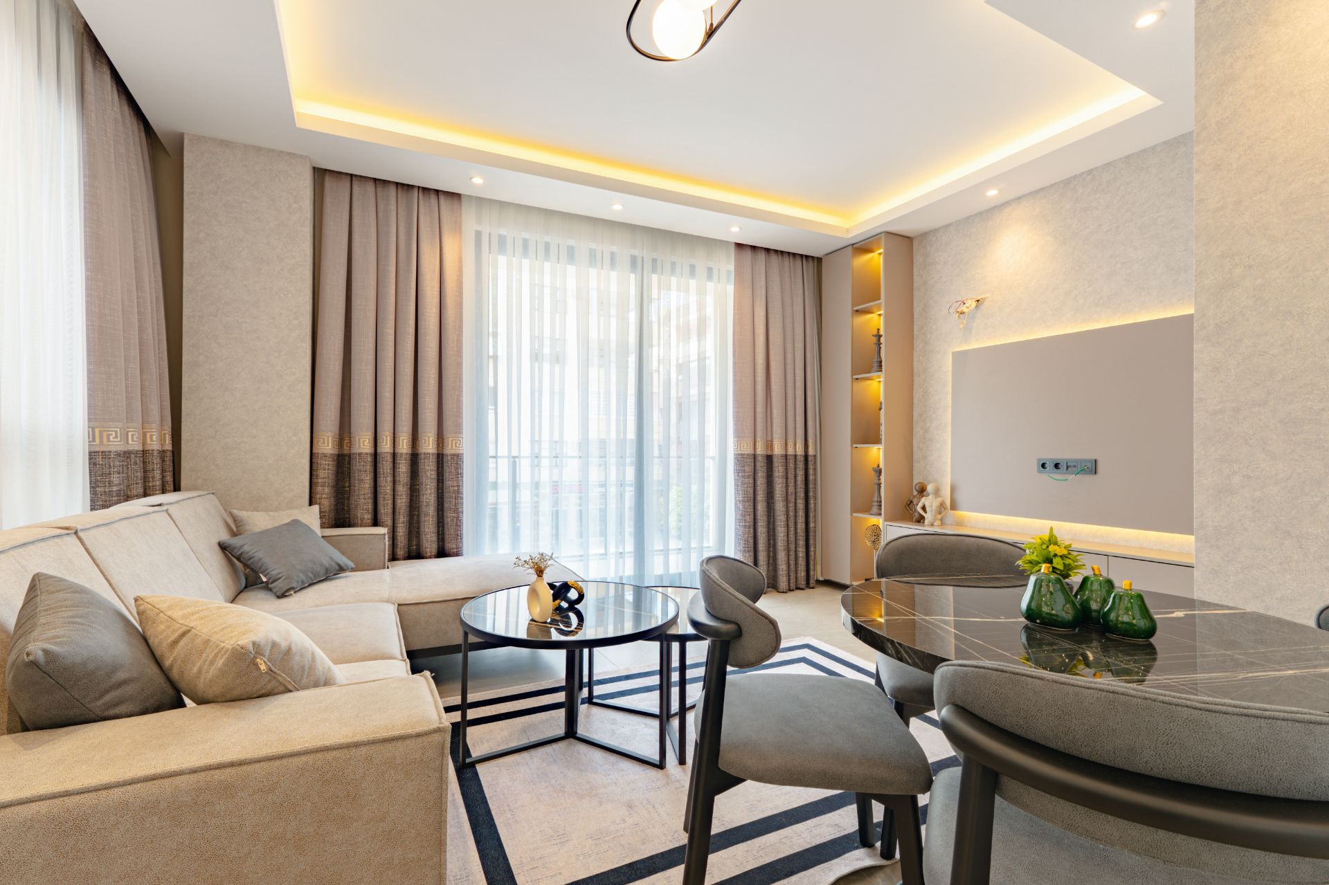 ALANYA MERKEZ – CLEOPATRA BÖLGESİNDE SOHO ELEMENTAL'DE SATILIK 1+1 DAİRE - 5