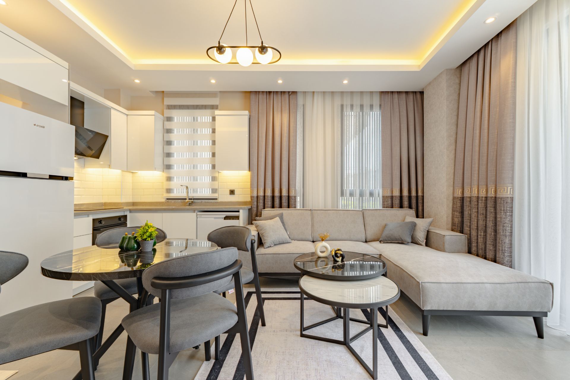 ALANYA MERKEZ – CLEOPATRA BÖLGESİNDE SOHO ELEMENTAL'DE SATILIK 1+1 DAİRE - 7