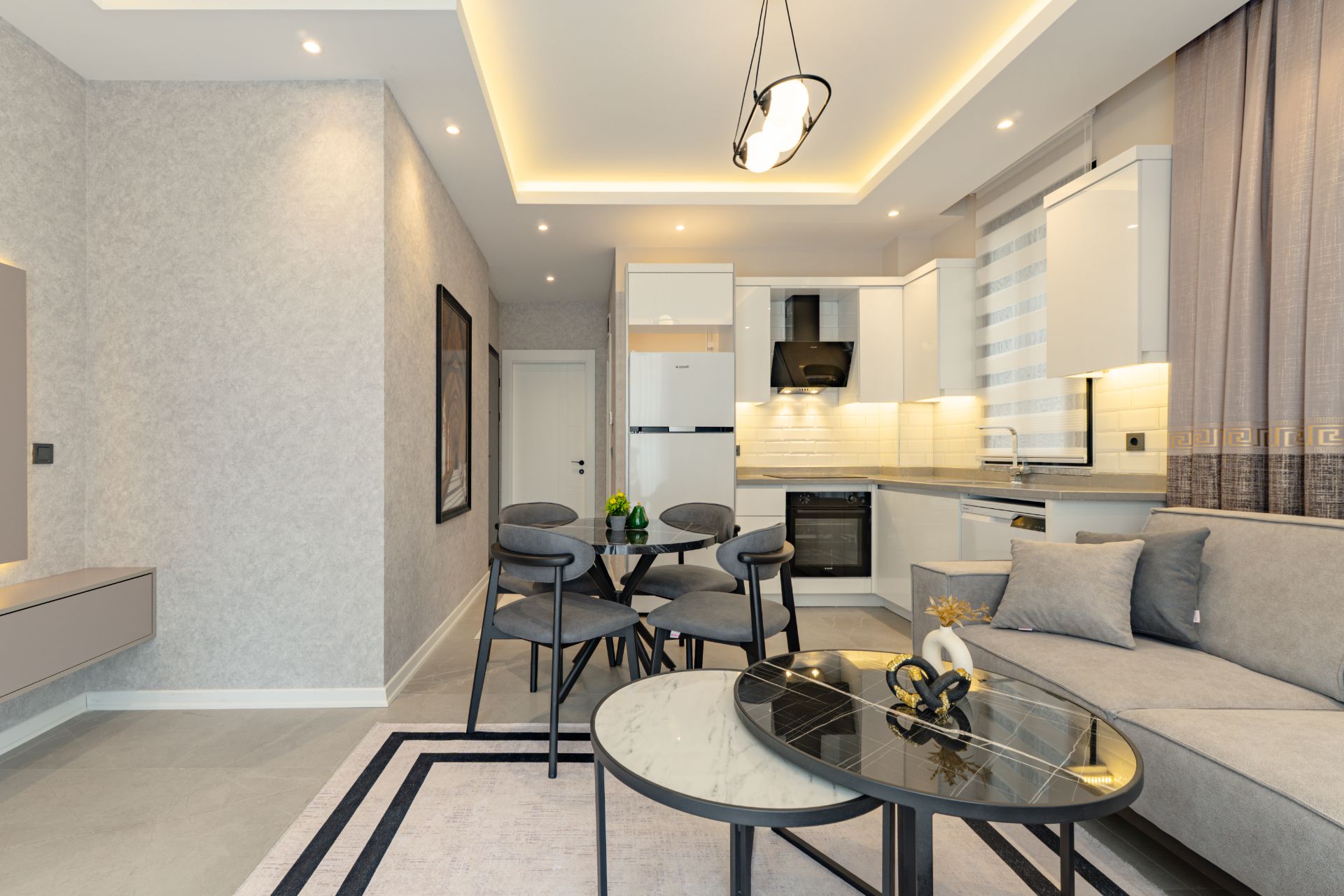 ALANYA MERKEZ – CLEOPATRA BÖLGESİNDE SOHO ELEMENTAL'DE SATILIK 1+1 DAİRE - 9