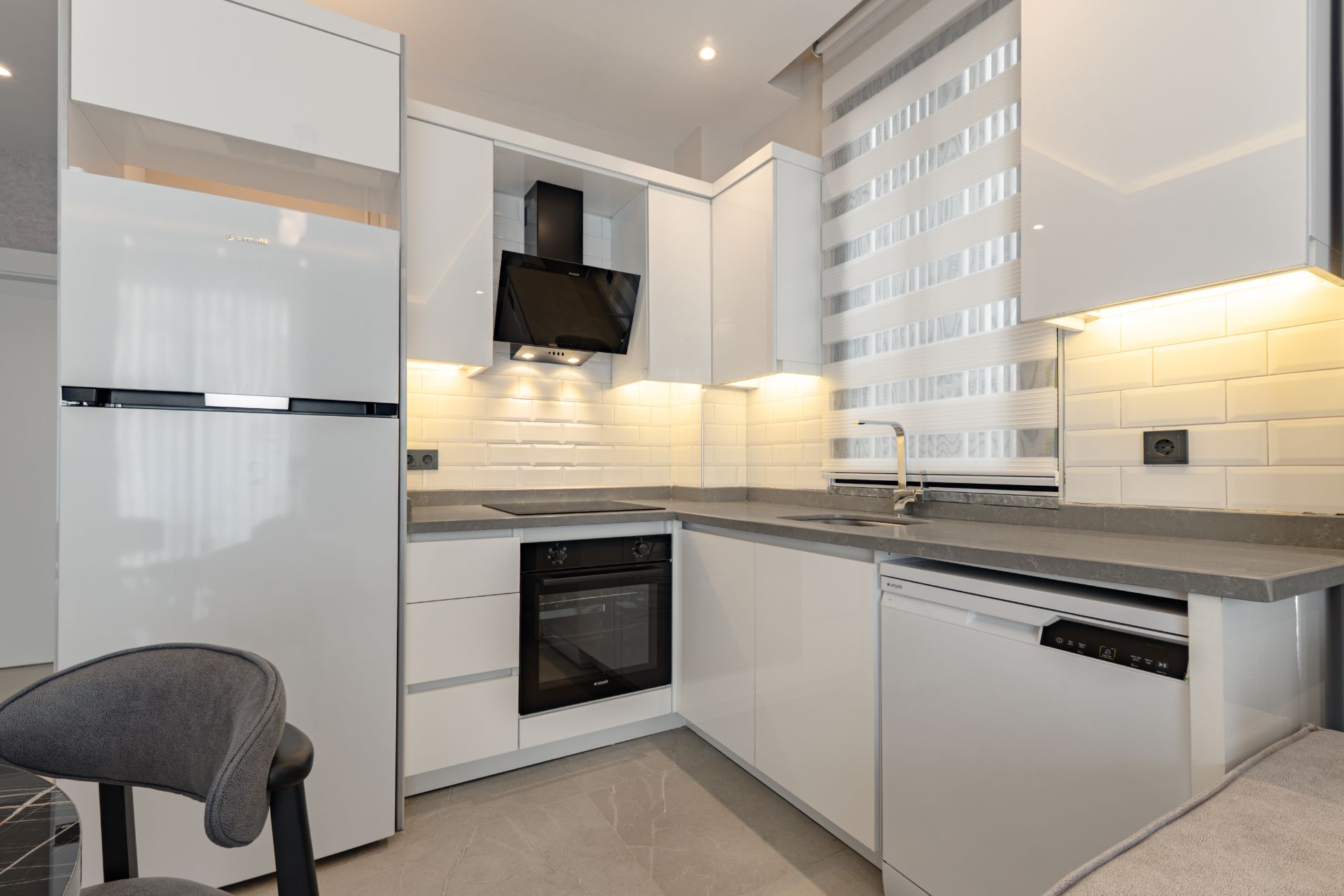 ALANYA MERKEZ – CLEOPATRA BÖLGESİNDE SOHO ELEMENTAL'DE SATILIK 1+1 DAİRE - 11