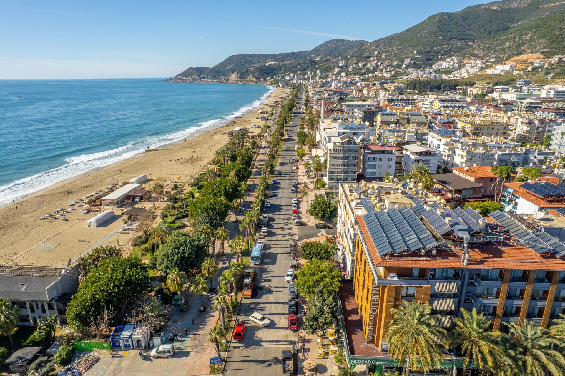 ALANYA CLEOPATRA'DA DENİZE SIFIR KONUMDA ÖZEL TASARIM 2+1 LÜKS DAİRE - 7