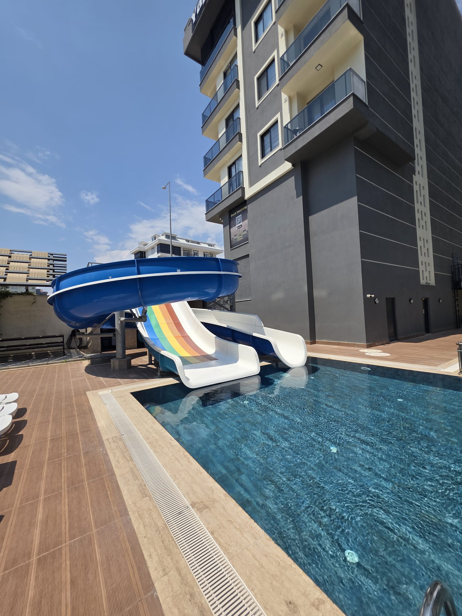 KARGICAK YENİSEY YAPARLI TWINS'TE DENİZE 150 METRE SATILIK 1+1 DAİRE - 19