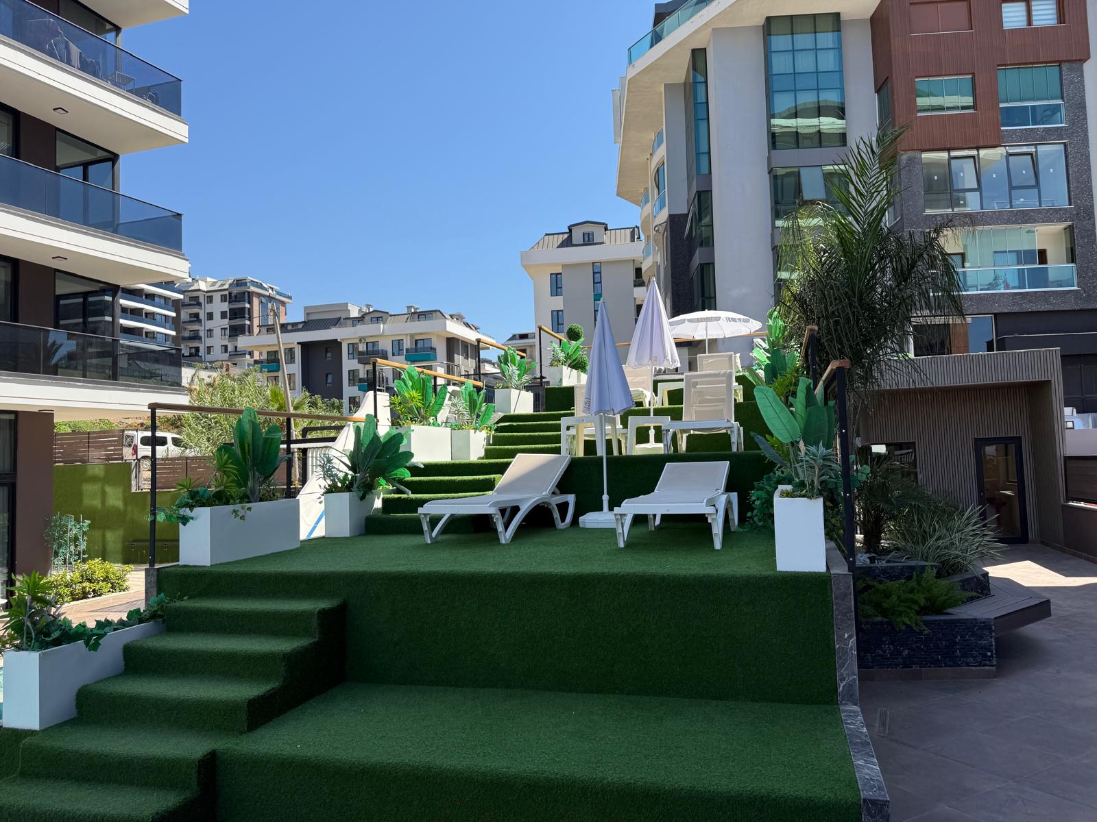 ALANYA MERKEZ'DE NEW LEVEL CLEOPATRA RESIDENCE'TA SIFIR DAİRE - 4