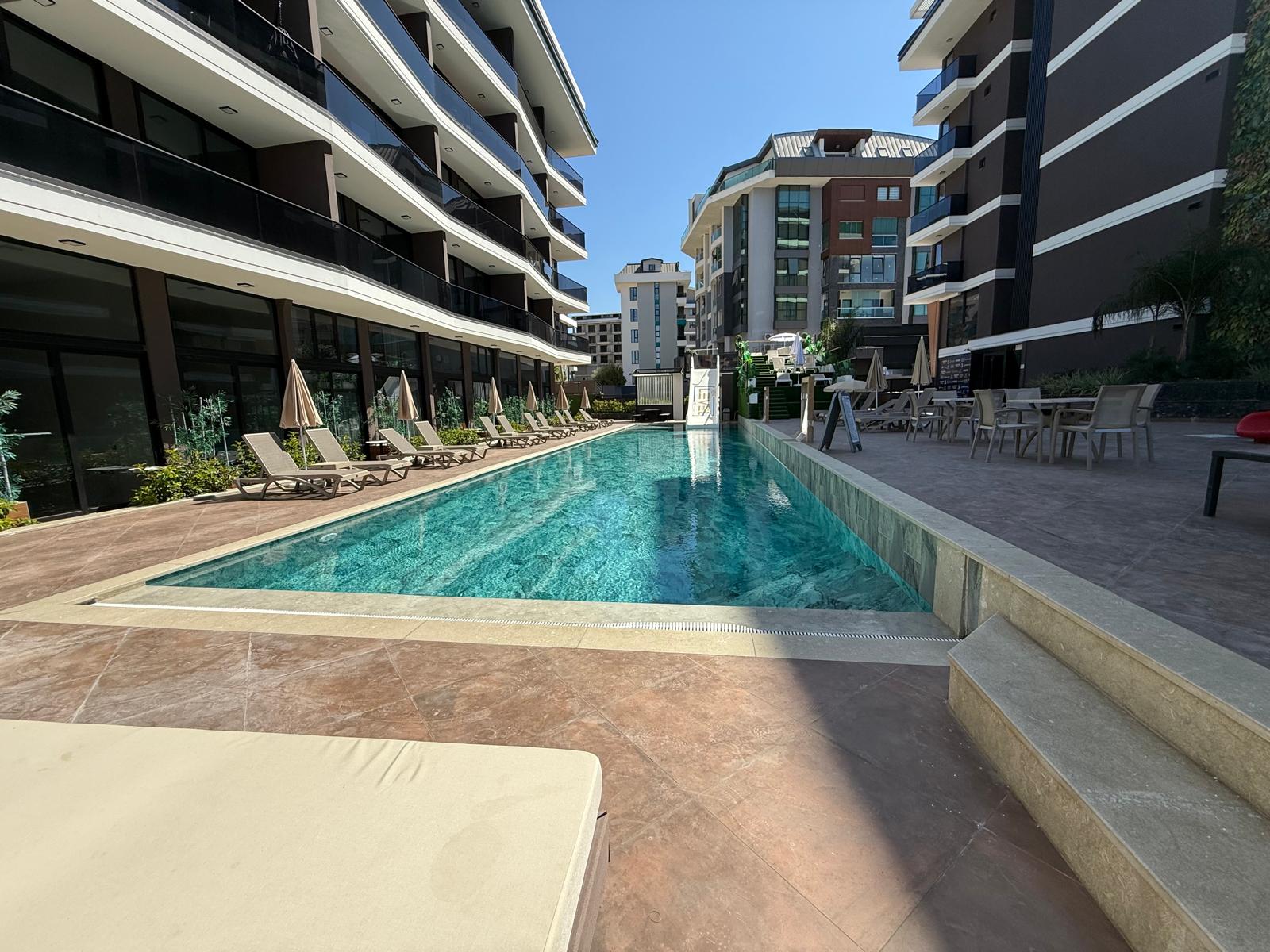 ALANYA MERKEZ'DE NEW LEVEL CLEOPATRA RESIDENCE'TA SIFIR DAİRE - 8
