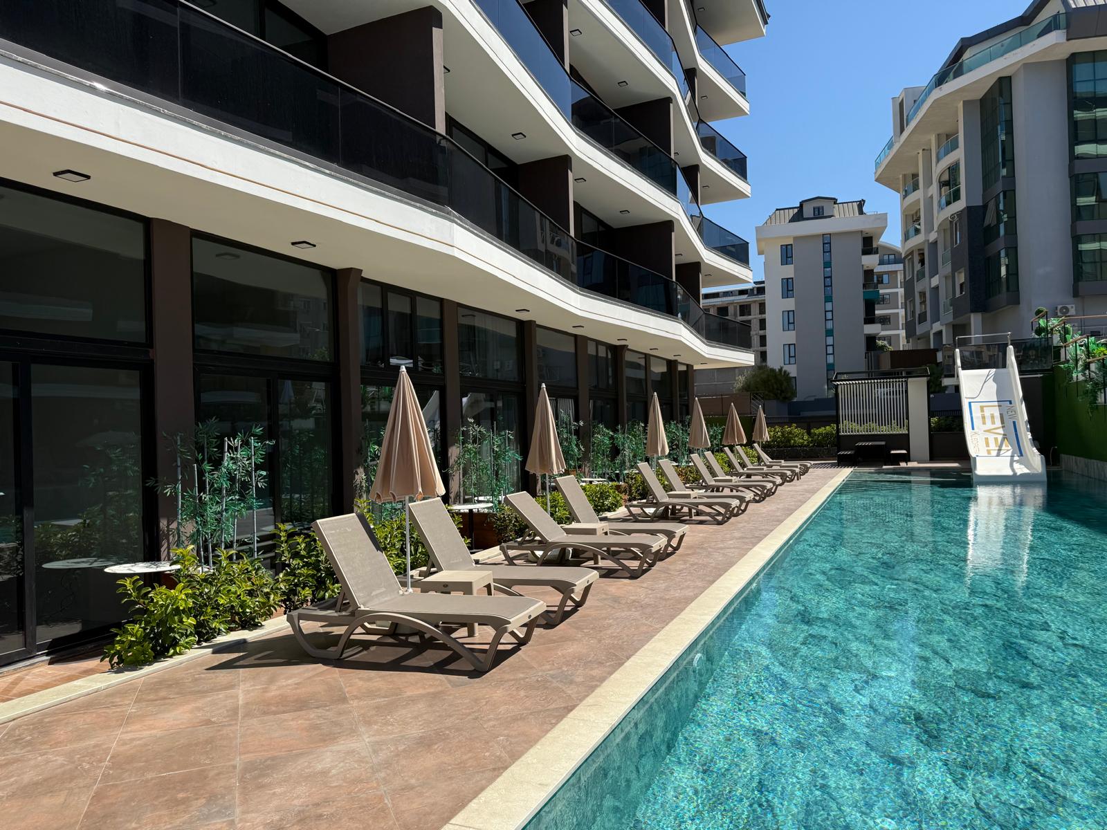 ALANYA MERKEZ'DE NEW LEVEL CLEOPATRA RESIDENCE'TA SIFIR DAİRE - 9