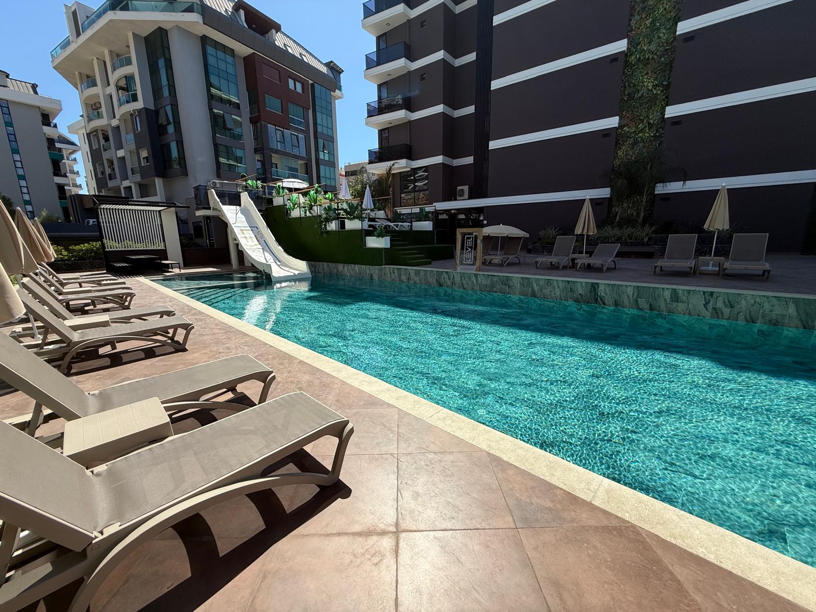 ALANYA MERKEZ'DE NEW LEVEL CLEOPATRA RESIDENCE'TA SIFIR DAİRE - 11