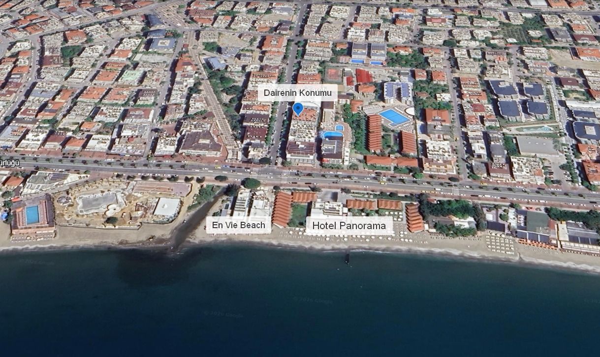 GÜLLERPINARI'NDA SAHİLE 100 METRE MESAFEDE SATILIK 3+1 GENİŞ DAİRE - 1